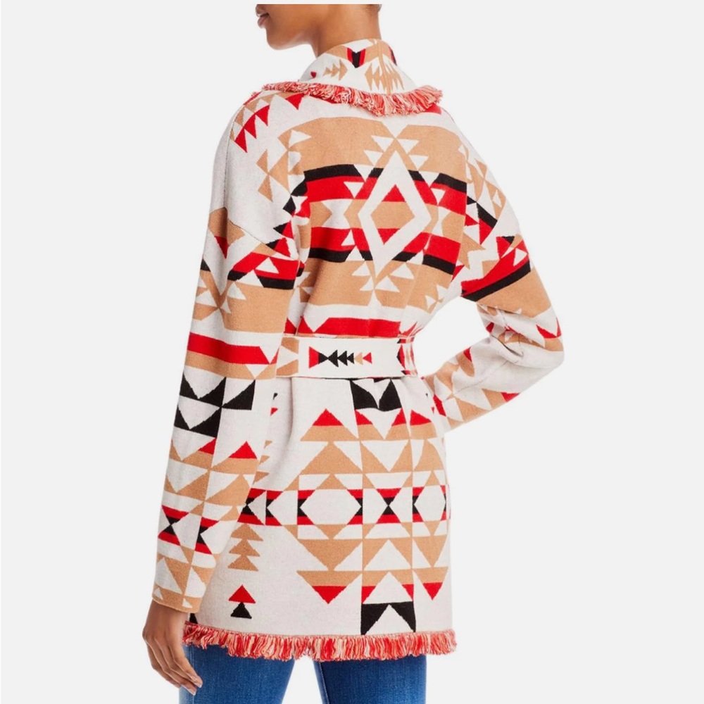 Aqua x Pendleton Multicolor Geometric Cardigan - image 2